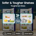 Samsung 236L 2 Star Convertible Digital Inverter Frost Free Double Door Refrigerator (RT40H28U2HSHL, 2026 Model) view 8