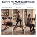 Flexnest Commercial Grade Adjustable & Foldable Bench view 9