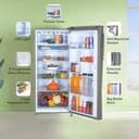 Haier 190L 4-Star Direct Cool Single Door Refrigerator view 5