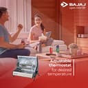 Bajaj Deluxe 2000W Halogen Room Heater view 2