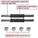 HASHTAG FITNESS 40kg Plate-Loaded Set view 2
