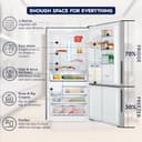 Electrolux 529L 1 Star Inverter Bottom-Mount Double Door Refrigerator (UltimateTaste 500, EBE5302C-S) view 3
