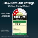 Samsung 236L 2 Star Convertible Digital Inverter Frost Free Double Door Refrigerator (RT40H28U2HSHL, 2026 Model) view 3
