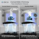 Elica WDFL 600 BLDC HAC LTW MS NERO view 2