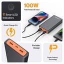 Ambrane PowerLit 100W (25,000mAh) view 6