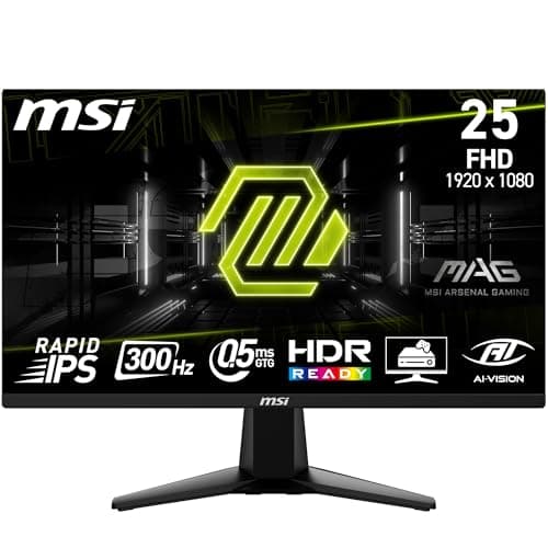 MSI MAG 255XF 24.5-inch FHD 300Hz Rapid IPS
