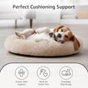 Amazon Basics Faux Fur Donut Bed (Medium) view 3