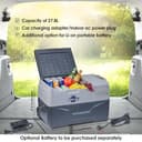 Rockwell 27L RMC30S Portable Car Fridge Freezer view 2