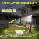 Homehop 226 LED Solar Motion Sensor Light view 2