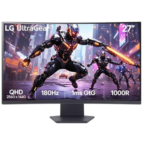 LG UltraGear 27GS60QC-B 27-inch QHD Curved