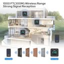 Costar Pebble 700 Wireless Doorbell (Time Display) view 4
