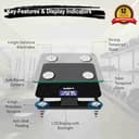 Healthgenie Advanced BMI Weight Machine & Body Fat Analyzer (18 Metrics) view 2