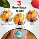 InstaCuppa Stainless Steel Portable Blender view 4