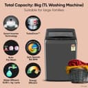LG 8 Kg 5 Star Smart Inverter TurboDrum Fully Automatic Top Load (T80VBMB4Z) view 2