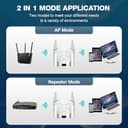 trenzu Dual Band 1200Mbps WiFi Range Extender (4 Antennas) view 5