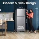 Samsung 236L 2 Star Digital Inverter Frost Free Double Door Refrigerator (RT40H28W2QHL, 2026 Model) view 2