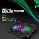 Cosmic Byte Wind RGB Cooling Pad view 2