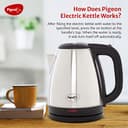 Pigeon Amaze Plus Electric Kettle 1.5L view 5