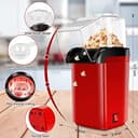 Playpulse Oil-Free Hot Air Popcorn Maker (10-Year Warranty) view 6