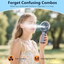 HandFan 5200mAh Upgraded Handheld Misting Fan view 4