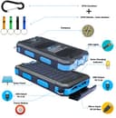 BytePower 20000mAh Solar Charger view 3