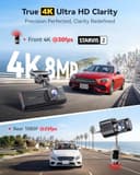 REDTIGER F7NA 4K Dual Dash Cam with ADAS & Voice Control view 2