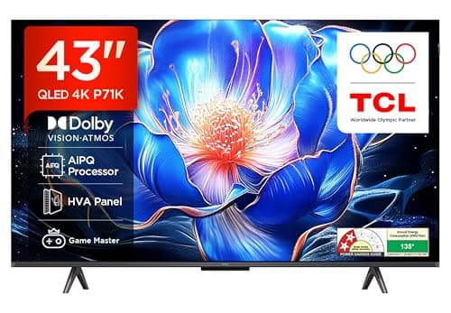 TCL 43P71K 4K QLED Google TV