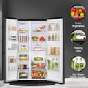 LG 655L Smart Inverter Side by Side Refrigerator GL-B257HWBY view 8
