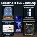 Samsung 236L 2 Star Convertible Digital Inverter Frost Free Double Door Refrigerator (RT40H28U2HSHL, 2026 Model) view 4