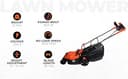 BLACK+DECKER BEMW471BH-B1 1600W Electric Lawn Mower view 3