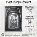 Samsung 9 kg WW90DG5U24AXTL AI EcoBubble view 6