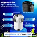 Buraq HW-302 External Canister Filter view 7