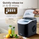 AGARO Marvel Ice Maker 1.2L Countertop Portable Machine view 3