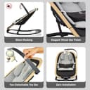 R for Rabbit Rock N Nap Bliss Baby Rocker view 3