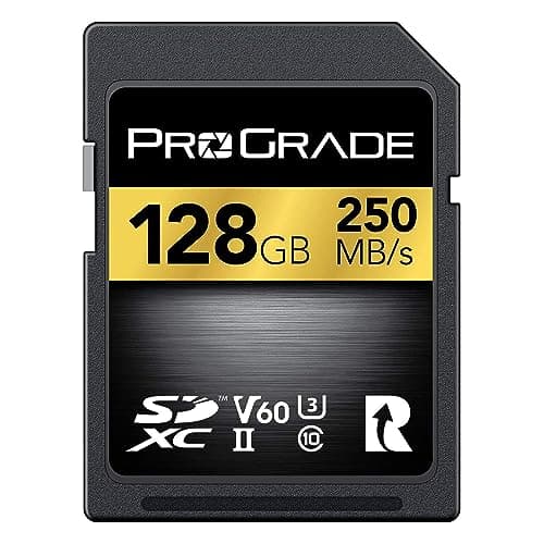 ProGrade Digital SDXC UHS-II V60 128GB Gold