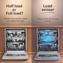 Bosch 15 Place Setting Free Standing Dishwasher (SMS6HMI00I, Silver Inox) view 8