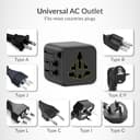 GoTrippin Universal Travel Adapter (25W, 2 USB-C + 1 USB-A) view 5