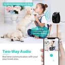 NETVUE Dog Camera 1080P FHD WiFi Pet Camera view 5