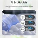 Samsung 12Kg/7Kg AI EcoBubble Washer Dryer view 9