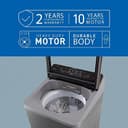 Panasonic NA-F80V10LRB 8kg WiFi view 5