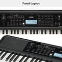 Yamaha PSR-E383 Portable Keyboard view 2