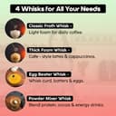 InstaCuppa Battery-Operated Frother view 3