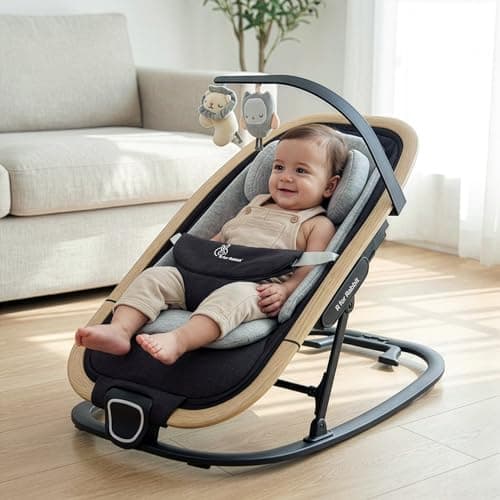 R for Rabbit Rock N Nap Bliss Baby Rocker