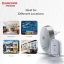 Anchor by Panasonic Wireless Doorbell (45 Melodies) view 5