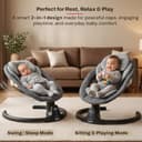 Baybee Lullabies Electric Baby Cradle and Swing view 8