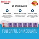 Anchor by Panasonic 6-Way Universal Socket view 2