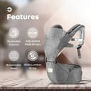 R for Rabbit Upsy Daisy Hip Seat Carrier view 3