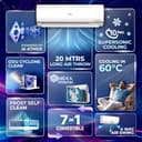 Haier 1.5 Ton 4 Star Wi-Fi HEXA Inverter Split AC (HSA18KU-RAI4NB-I) view 2