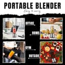 Goodscity 450ml Glass Jar Portable Blender view 5