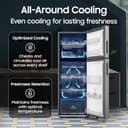 Samsung 236L 2 Star Digital Inverter Frost Free Double Door Refrigerator (RT40H28W2QHL, 2026 Model) view 6